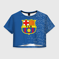Женский топ Футбольный клуб Барселона - логотип крупный