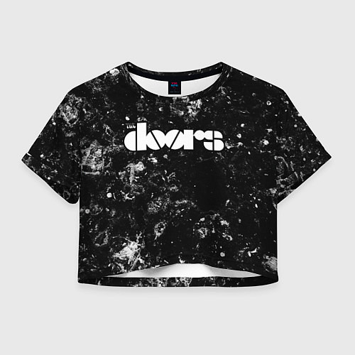 Женский топ The Doors black ice / 3D-принт – фото 1