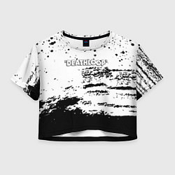 Женский топ Deathloop чёрные краски