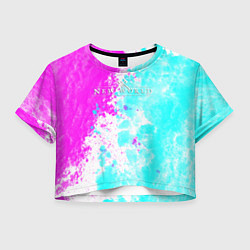Женский топ New world неоновые краски