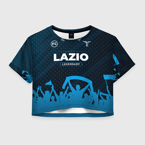 Женский топ Lazio legendary форма фанатов / 3D-принт – фото 1