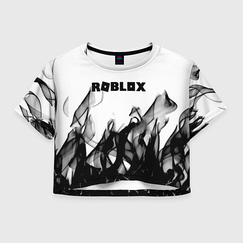 Женский топ Roblox flame текстура / 3D-принт – фото 1