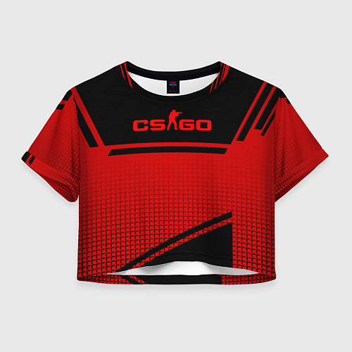 Женский топ CS GO geometry sport / 3D-принт – фото 1