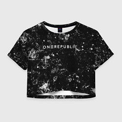 Женский топ OneRepublic black ice