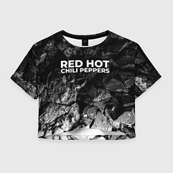 Женский топ Red Hot Chili Peppers black graphite