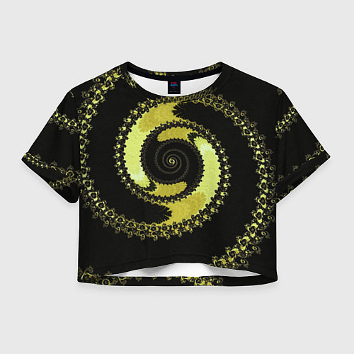 Женский топ Вращение фрактал / 3D-принт – фото 1
