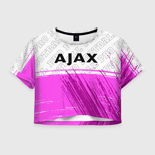 Женский топ Ajax pro football посередине / 3D-принт – фото 1