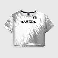Женский топ Bayern sport на светлом фоне посередине