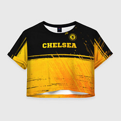 Женский топ Chelsea - gold gradient посередине