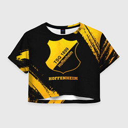 Женский топ Hoffenheim - gold gradient