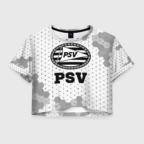 Женский топ PSV sport на светлом фоне / 3D-принт – фото 1