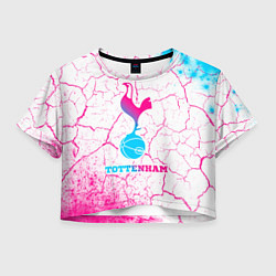 Женский топ Tottenham neon gradient style