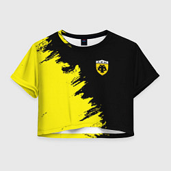 Женский топ AEK sport color yellow