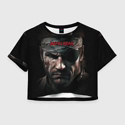 Женский топ Metal gear Venom Snake