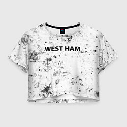 Женский топ West Ham dirty ice