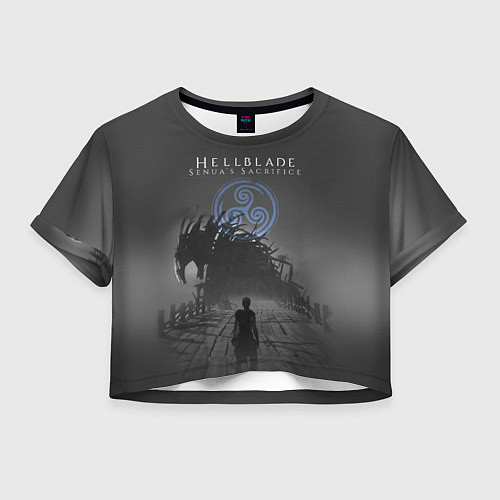 Женский топ Hellblade - Sign / 3D-принт – фото 1