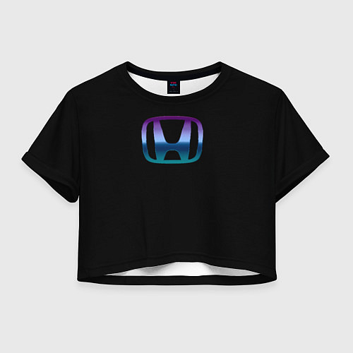 Женский топ Honda neon logo / 3D-принт – фото 1