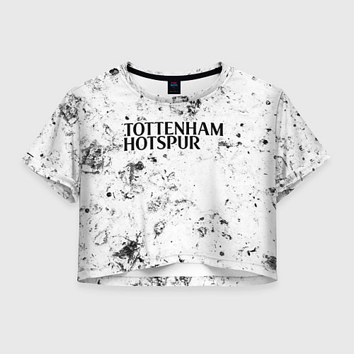 Женский топ Tottenham dirty ice / 3D-принт – фото 1