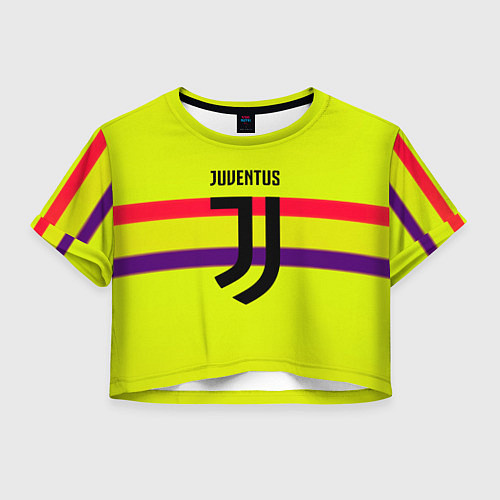 Женский топ Juventus sport line / 3D-принт – фото 1