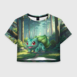 Женский топ Bulbasaur pokemon