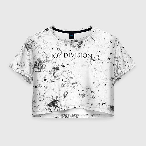 Женский топ Joy Division dirty ice / 3D-принт – фото 1