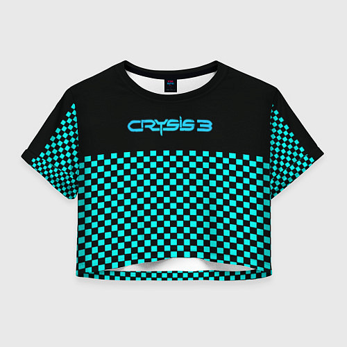 Женский топ Crysis logo crytek / 3D-принт – фото 1