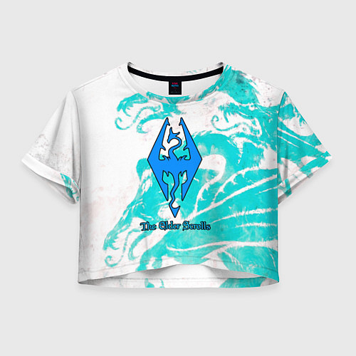 Женский топ Elder Scrolls logo / 3D-принт – фото 1