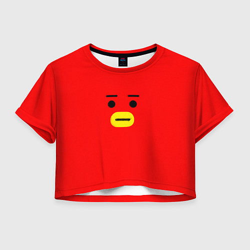 Женский топ BT21 Tata / 3D-принт – фото 1