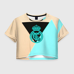 Женский топ Реал мадрид спорт геометрия