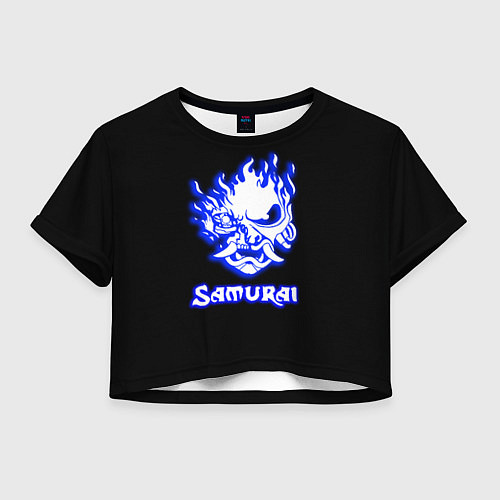 Женский топ Samurai logo ghost / 3D-принт – фото 1