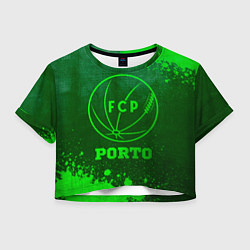 Женский топ Porto - green gradient