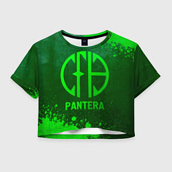 Женский топ Pantera - green gradient