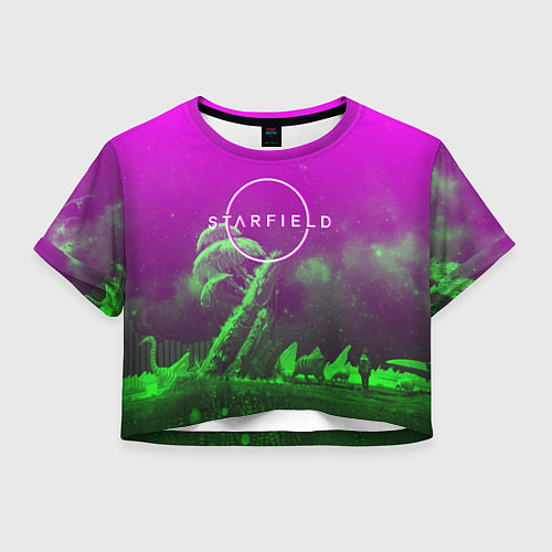 Женский топ Starfield space rpg / 3D-принт – фото 1