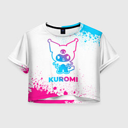 Женский топ Kuromi neon gradient style