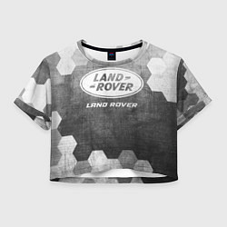 Женский топ Land Rover - grey gradient