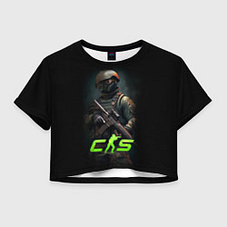 Женский топ CS counter terrorist