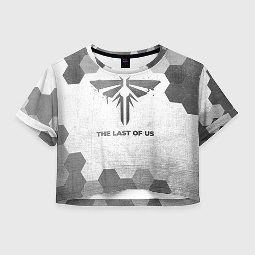 Женский топ The Last Of Us - white gradient / 3D-принт – фото 1