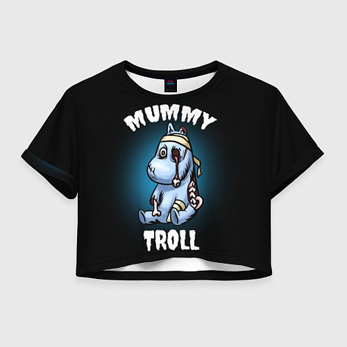 Женский топ Mummy troll / 3D-принт – фото 1