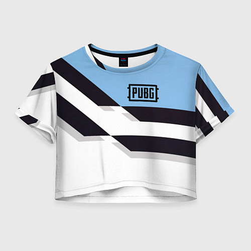 Женский топ PUBG geometry steel / 3D-принт – фото 1