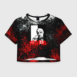 Женский топ Mafia брызги красок