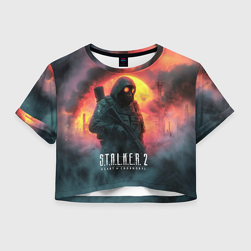 Женский топ Stalker 2 радиоактивный фон / 3D-принт – фото 1