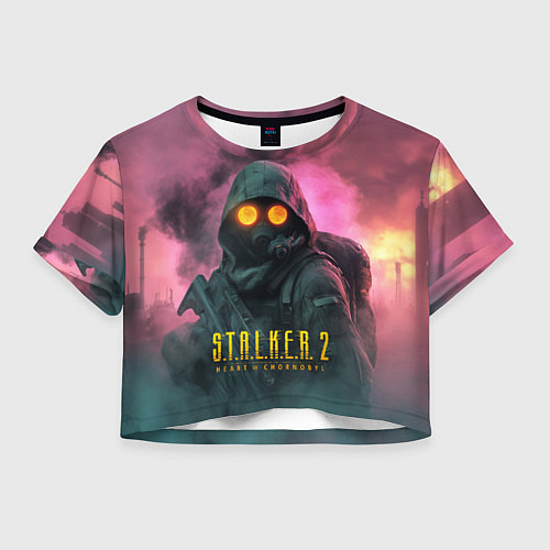 Женский топ Stalker 2 радиоактивный дым / 3D-принт – фото 1