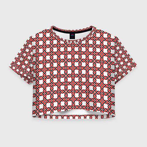 Женский топ Скандинавское плетение / 3D-принт – фото 1