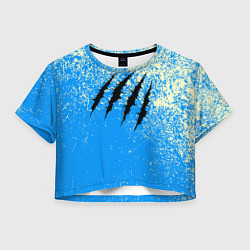 Женский топ Гранж - порезы монстра