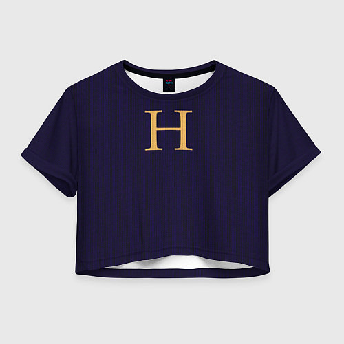 Женский топ Weasley jumper letter H / 3D-принт – фото 1
