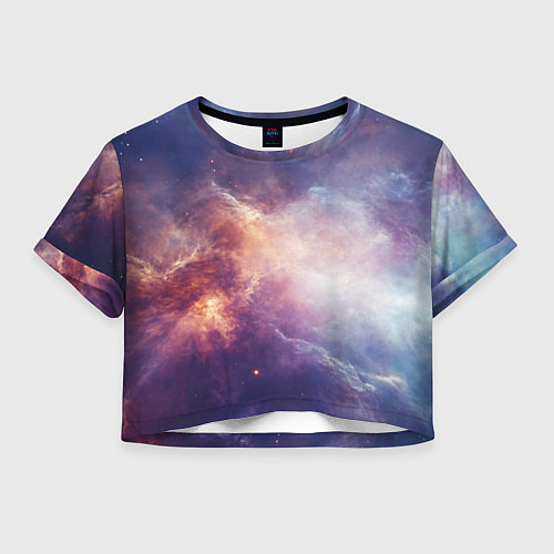 Женский топ Туманности космоса / 3D-принт – фото 1