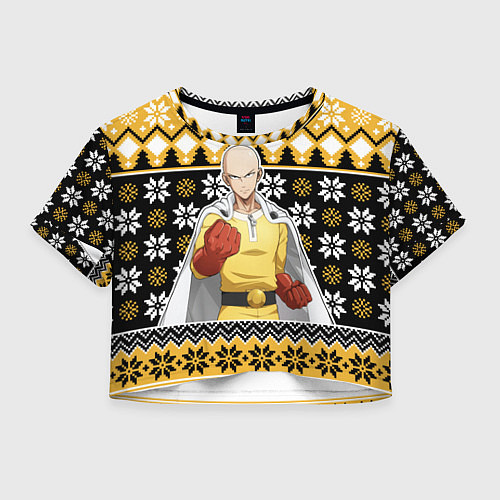 Женский топ One-Punch Man sweater / 3D-принт – фото 1