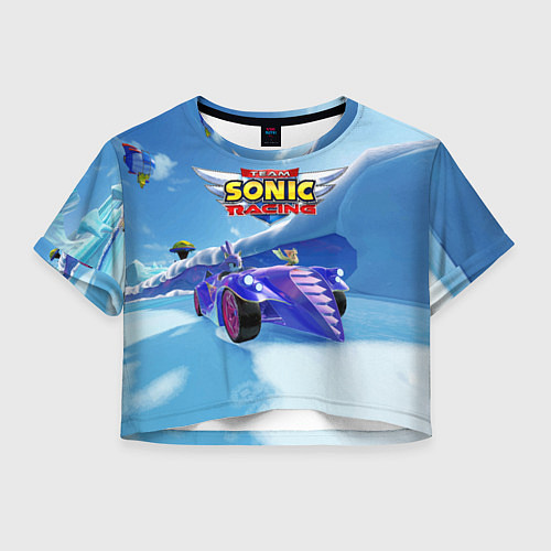 Женский топ Blaze the cat - team Sonic racing / 3D-принт – фото 1