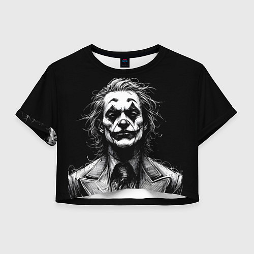 Женский топ Joker - clown / 3D-принт – фото 1