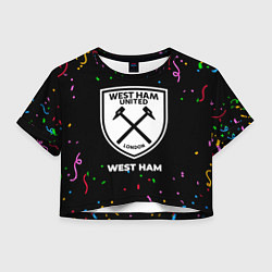 Женский топ West Ham конфети